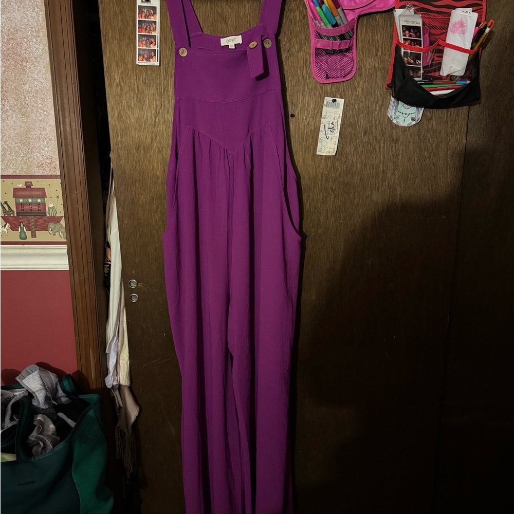 Oddi Oddy Women's Magenta overalls Jumpsuit